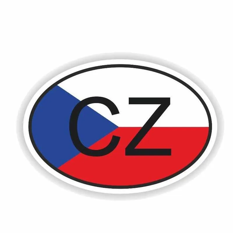 13 5 см * 9 1 креативная Чешская Республика CZ страна код светоотражающие окна