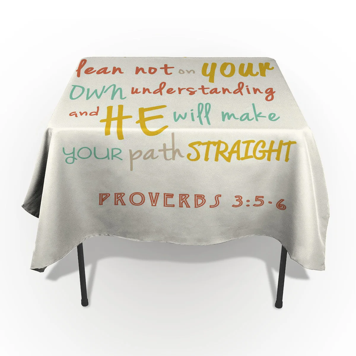 Доверие к лорду со всеми вашими аксессуарами для стола сердца Декоративная