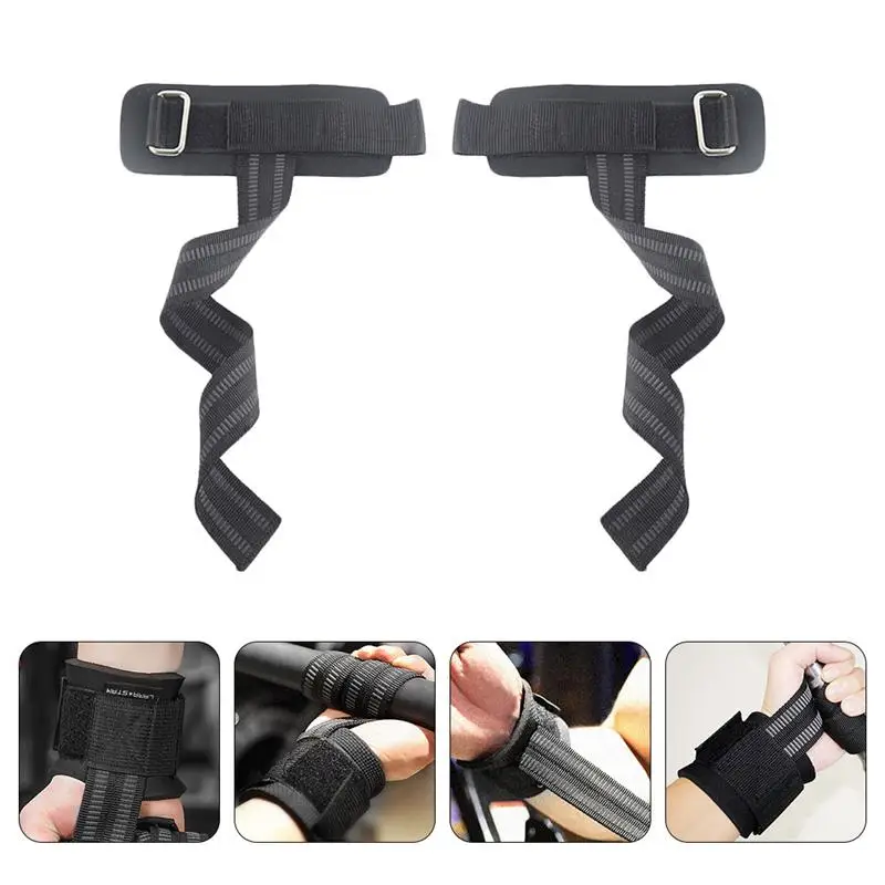 

1 Pair Sports Weightlifting Pull-up Fitness Straps Wrist Strap Grip Straps Gym Strap