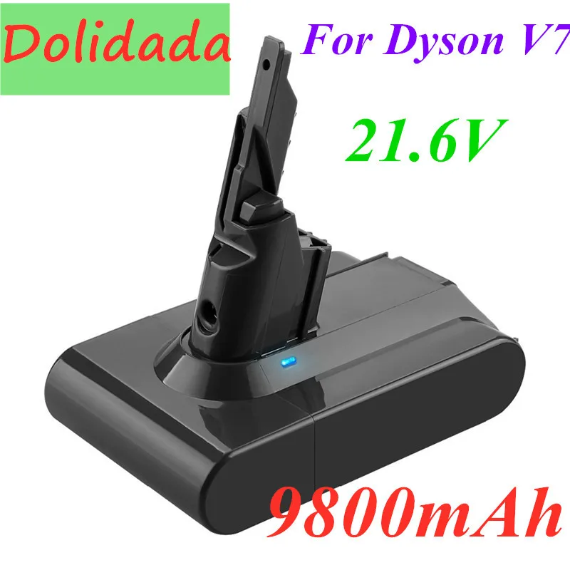 

V7 original 21.6V 12800mAh Li-lon Rechargeable Battery 21.6V 12.8Ah For Dyson V7 battery Animal Pro Vacuum Cleaner Replacement