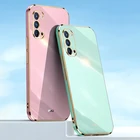 Силиконовый чехол для OPPO Reno 4 Pro, SE, 4Z, Reno4, 4pro, 4SE, 4G, 5G, с держателем для телефона