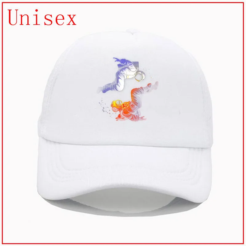 Шляпа для подводного плавания с изображением космонавта Инь-Ян