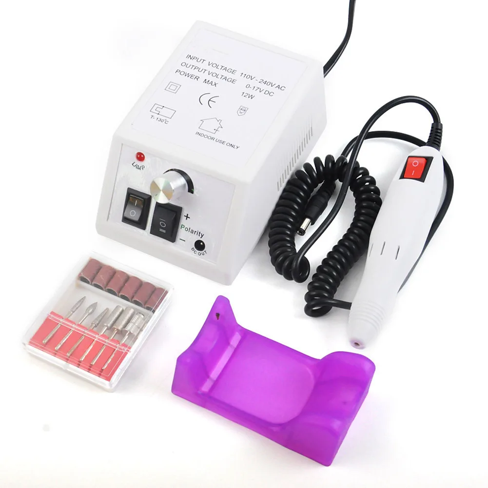 

Electric Nail Drill Machine for Acrylic Nails Natural Extension Gel Nails Rechargeable Nail File Manicure Pedicure Tool Nail Art