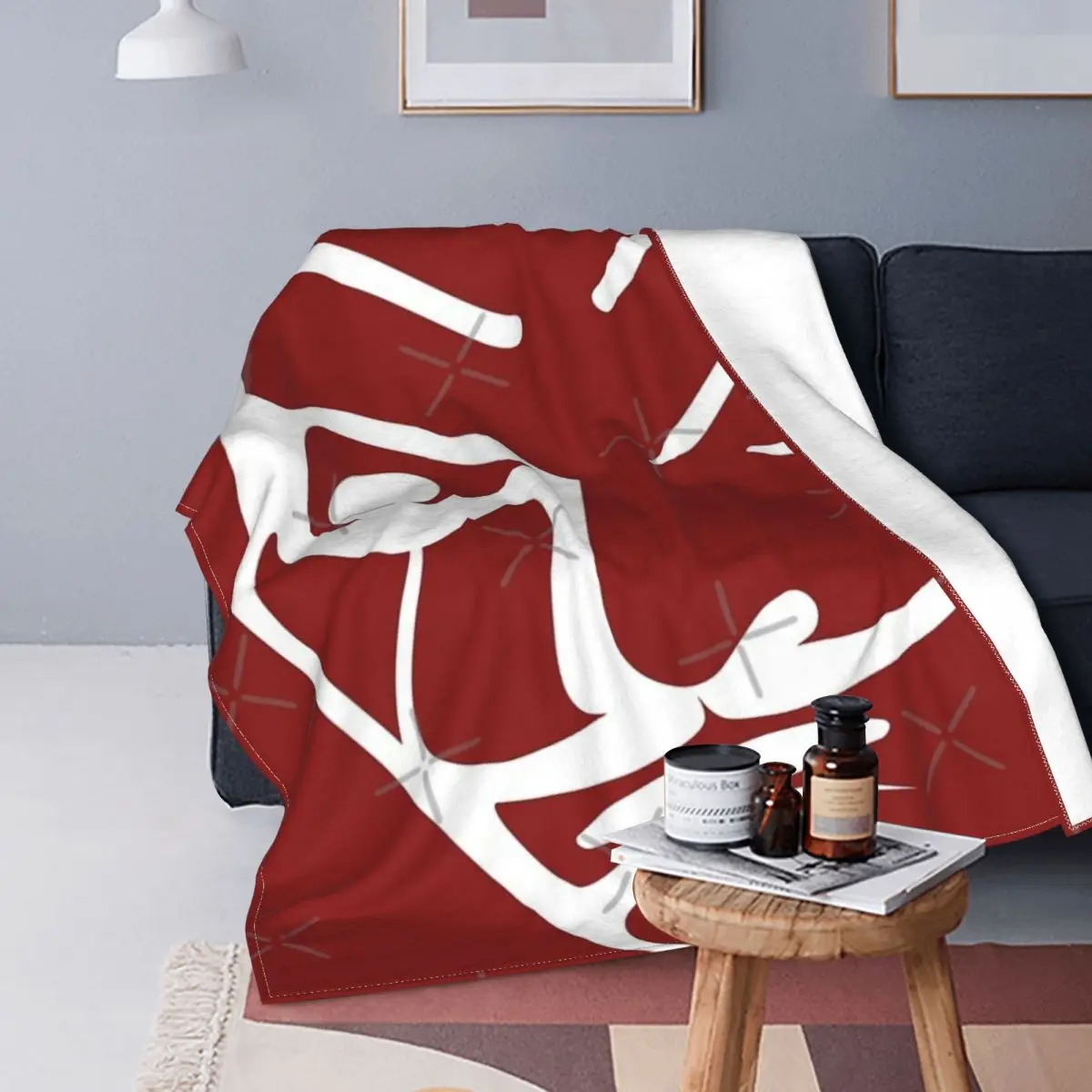 

Manta a cuadros De La Casa De Papel, colcha para cama, sofah, 150 muselina