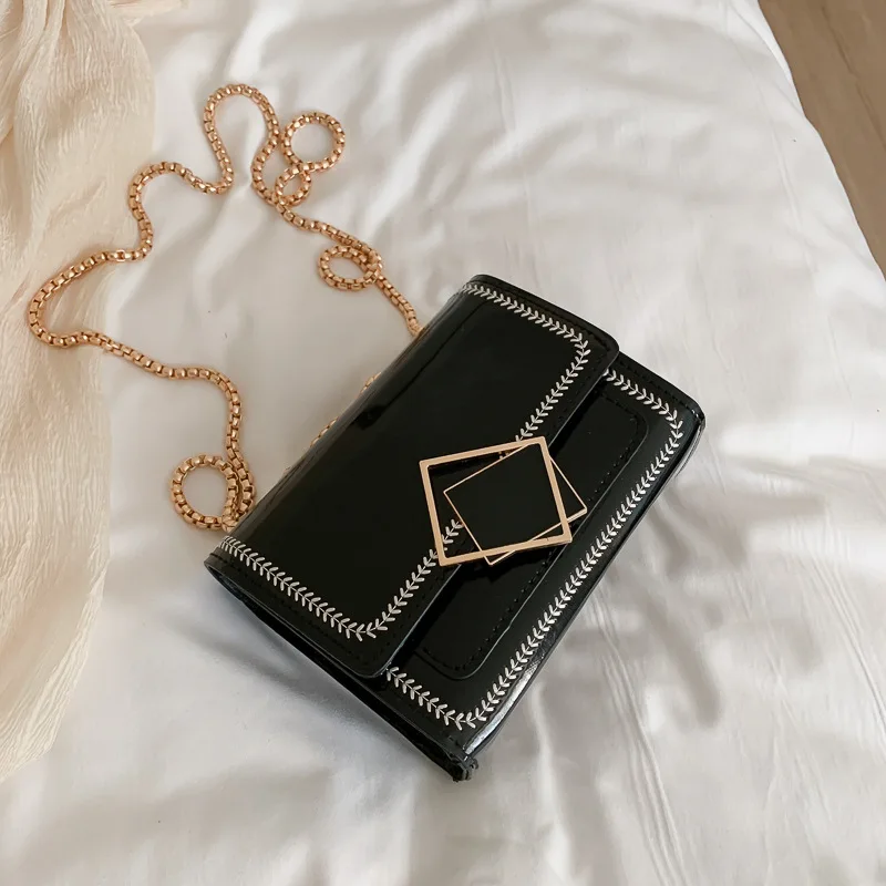 

New Woman Shoulder Bag Fashionable Simple Chain Messenger Bag High Quality Luxury Designer Handbag 2021 New Female Underarm Bag