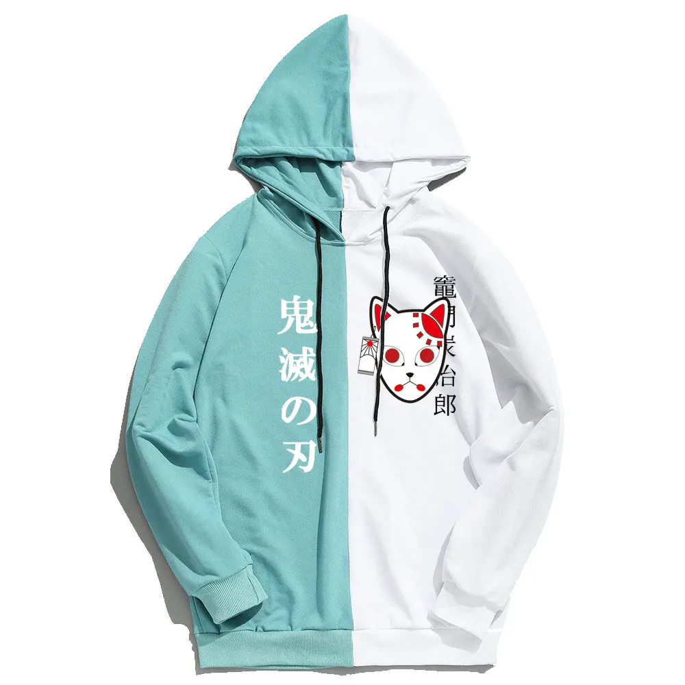 Печать Шаринган двойной Цвет кофта с капюшоном Толстовка Harajuku тонкие ClothingSummer