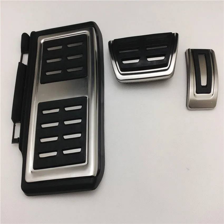 3 шт. топлива педаль тормоза для ног пластины педали колодки крышка AT VW Golf 7 5 MK7 GTI R