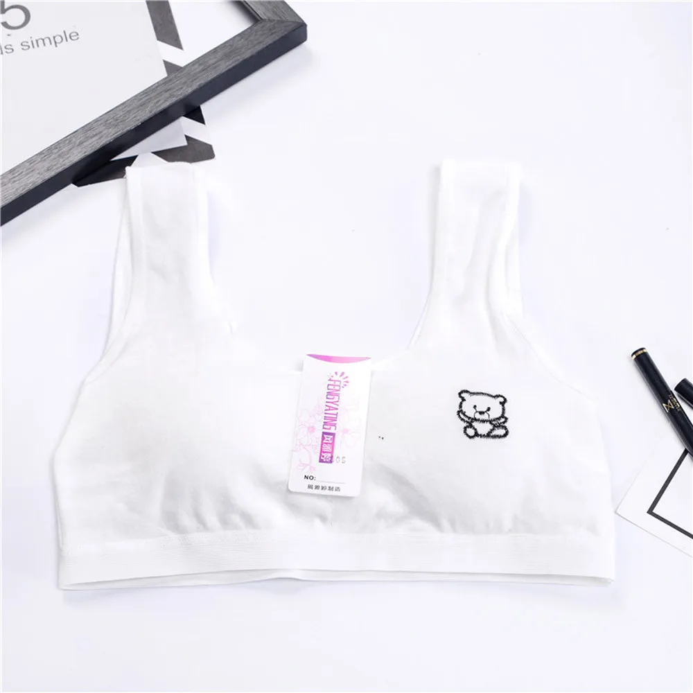 TELOTUNY укороченный топ новое милое нижнее белье с принтом для девочек бюстгальтер