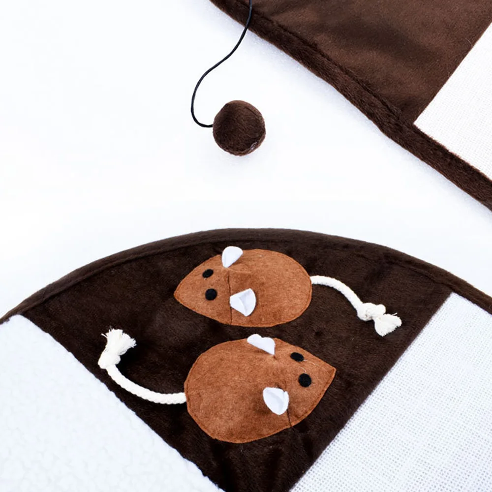 

Cat Scratch Board Cat Multifunctional Scraper Mat Kitten Sleepy Mat Pet Product Yoys Scratch-Resistant Scratching Blanket