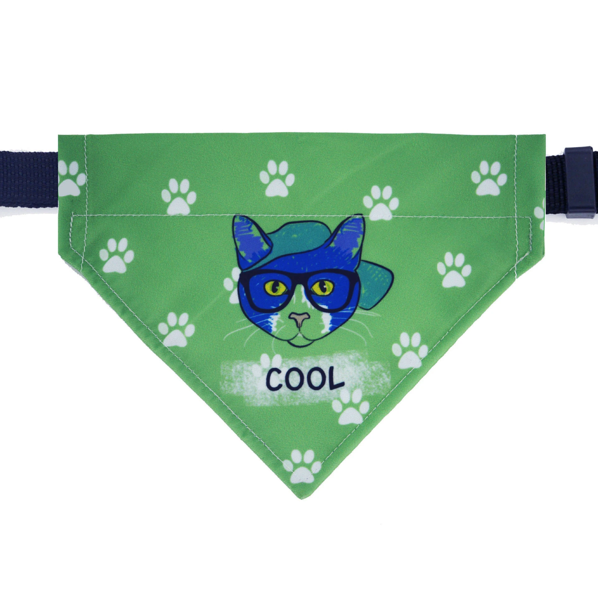 Кошачий шарф милый нагрудник для питомцев платок собак тюрбан котенка щенок