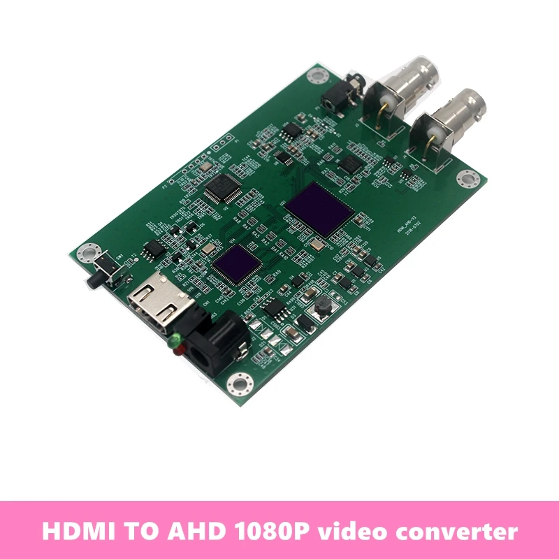 

Видеоконвертер HDMI-совместимый с AHD 1080P, видеопреобразователь с HDMI на AHD 1080P/720P, коробка с стерео аудиовыходом