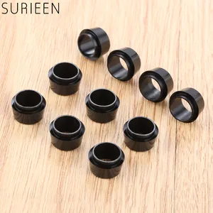 Пластиковые наконечники для гольфа 10 шт.лот, размер наконечника 0,370 дюйма, сменные наконечники для Titleist 915H 913H RBZ, черные аксессуары для гольфа