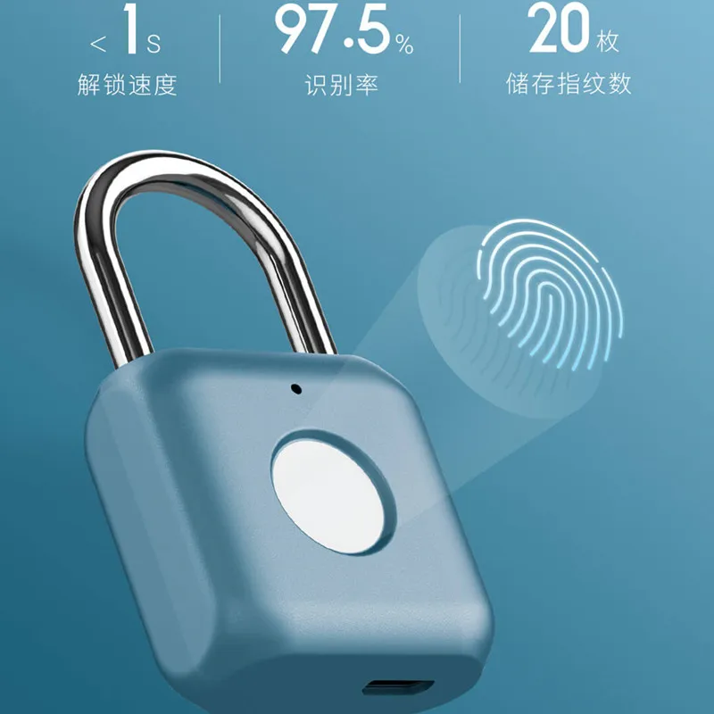 Умный Замок Xiaomi Mijia Youpin замок с отпечатком пальца разные случаи зарядное