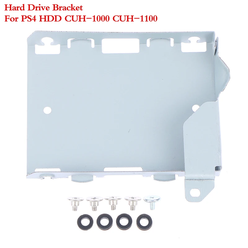 

1Set Internal Hard Drive Bracket for PS4 HDD CUH-1000 CUH-1100 Super Thin HDD Mount Mounting Bracket