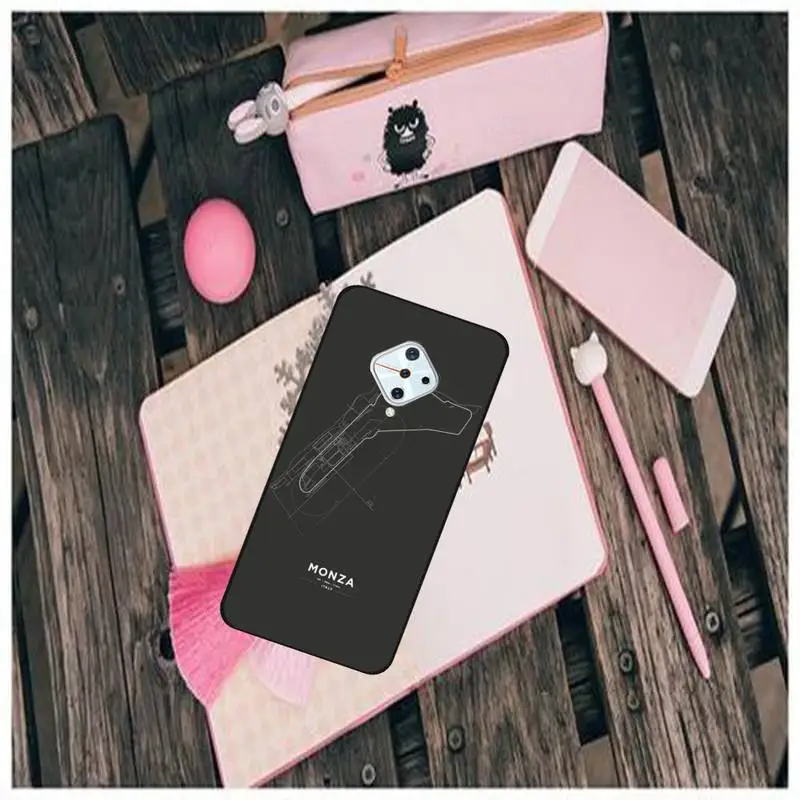 

LJHYDFCNB Formula 1 Racing Circuit Phone Phone Case For Vivo X9 9s 20 Plus Y97 83 75 71 69 V15 V17 V5 S