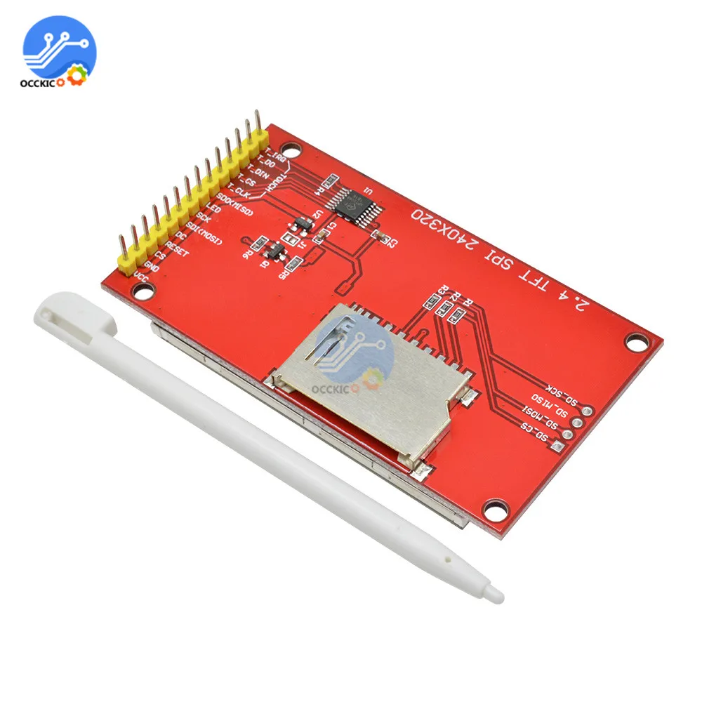 240x320 2 4 &quotSPI серийный TFT ЖК модуль экран дисплея с драйвером сенсорной панели IC