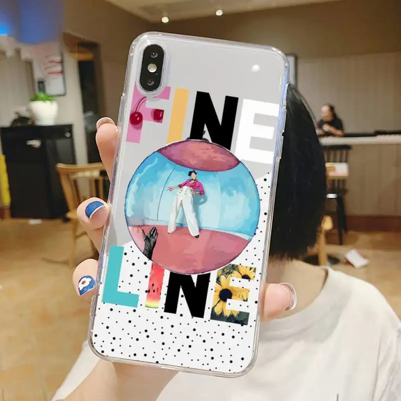 

Harry Styles love on Tour 2020 Phone Case Transparent soft For iphone 5 5s 5c se 6 6s 7 8 11 12 plus mini x xs xr pro max