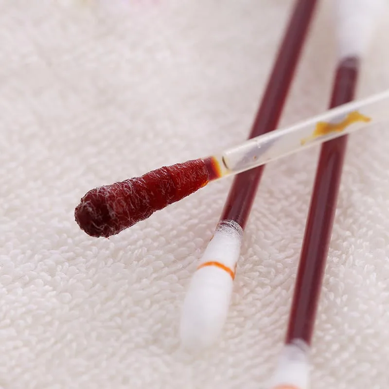 80 штук одноразовые тампоны спиртовые ватные палочки дезинфицированные детские