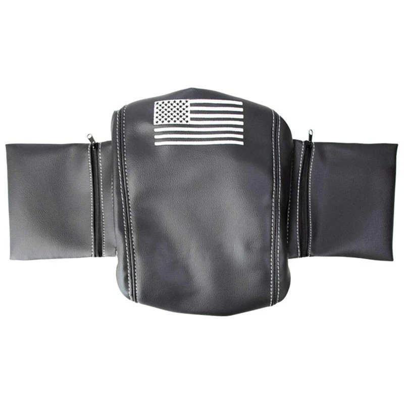 Центральная консоль подлокотник Pad водонепроницаемый кожаный чехол с сумкой для