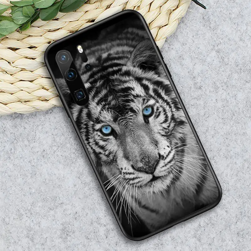 

tiger animal Phone Case For Huawei honor Mate P 10 20 30 40 i 9 8 pro x Lite smart 2019 nova 5t high quality proctive cover