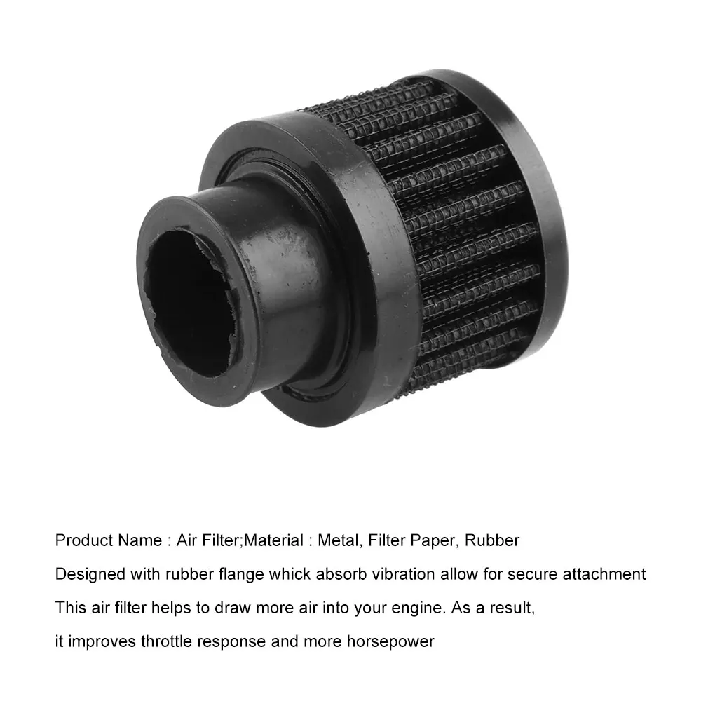 25 мм воздушный фильтр высокого потока холодного воздуха впускной Картер