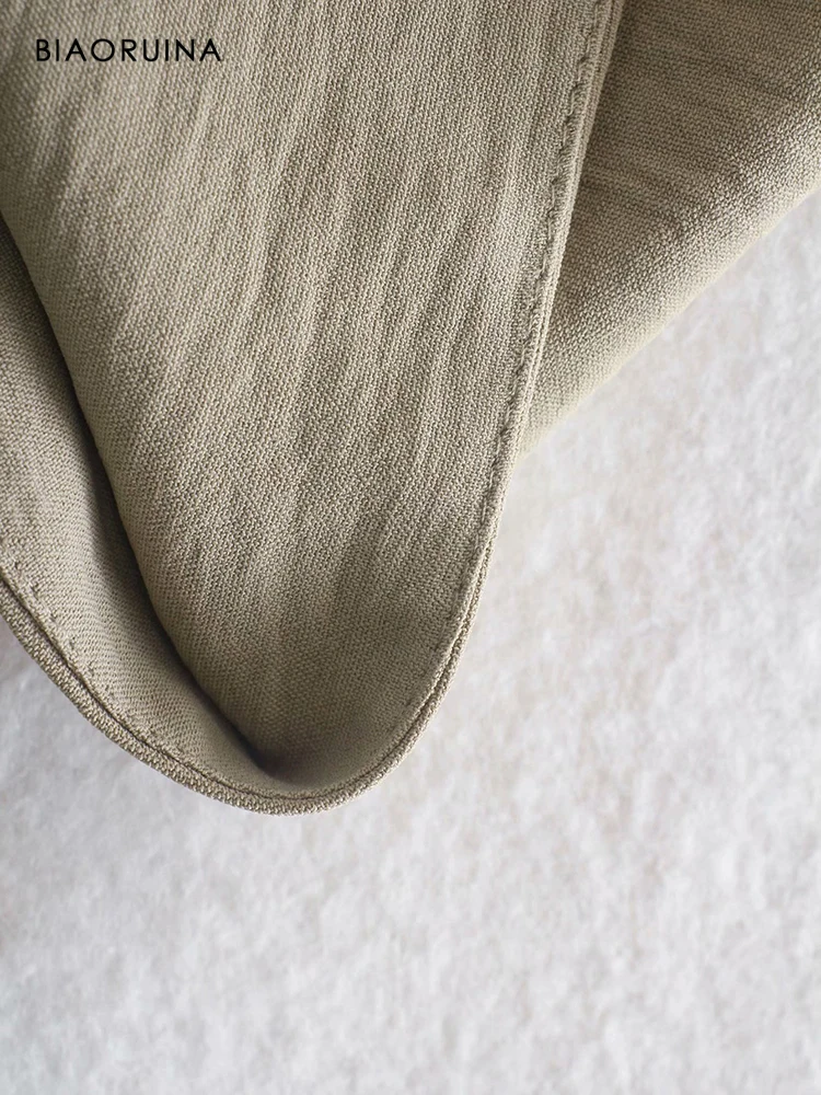 

BIAORUINA Women's Solid Color All-match Slim Short Camisole Back Bandage Female Sexy Short Tank Top Club Style Crop Top