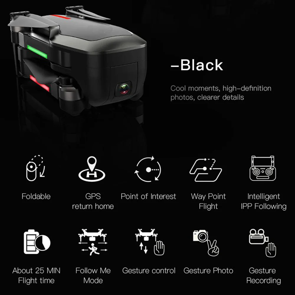 Gps дрон LAUMOX W10 5G Wi Fi FPV 4K HD камера бесщеточный мотор селфи складной