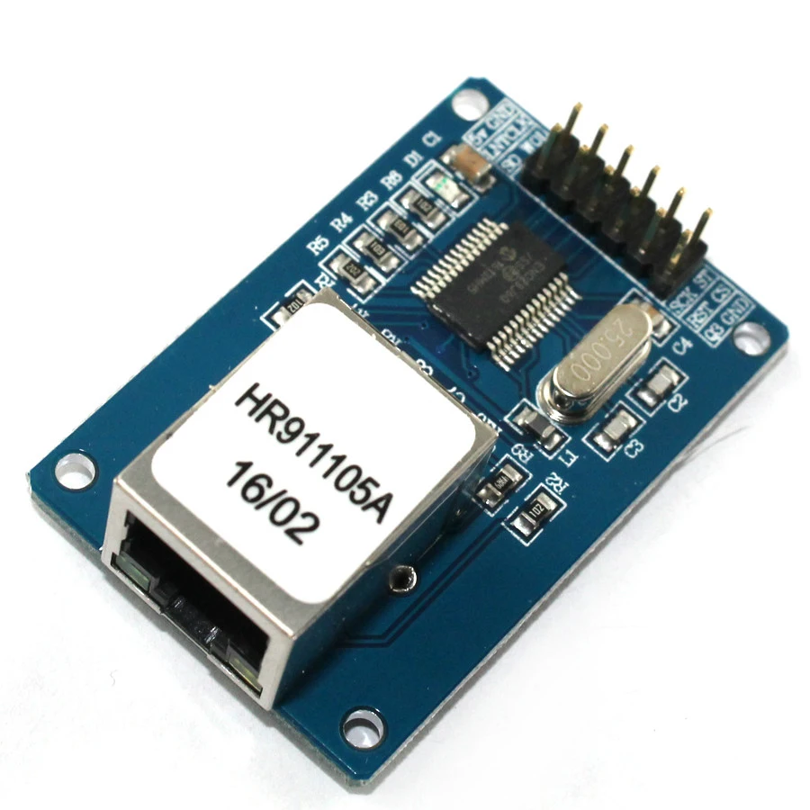 Сетевой модуль Mini ENC28J60 последовательный SPI для arduino 51 AVR PIC STM32 LPC Ethernet MCU