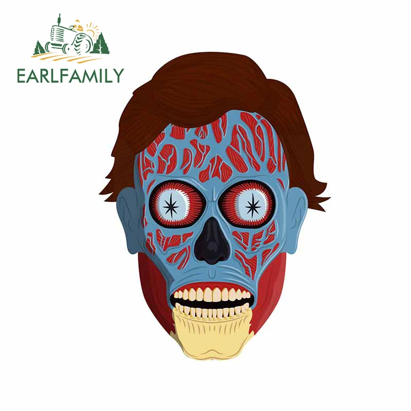 

EARLFAMILY 13 см x 9,7 см Водонепроницаемая устойчивая к царапинам Автомобильная наклейка для них живая наклейка личный RV VAN холодильник виниловая ...