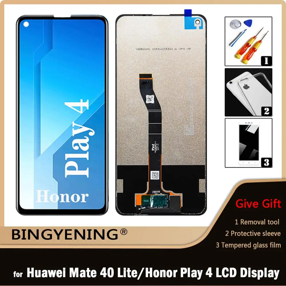 ЖК дисплей для Huawei Honor Play 4 с сенсорным экраном и дигитайзером в сборе сменный