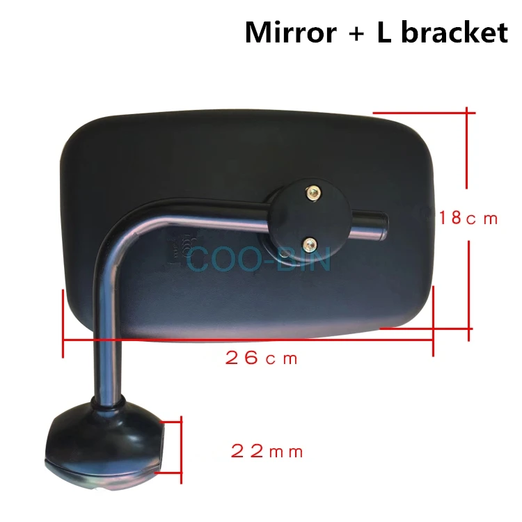 Mirror L bracket Для SANY SY DOOSAN DH DX HITACHI ZX HYUNDAI KOBELCO SK VOLVO EC экскаватор зеркало заднего вида зеркало экскаватора аксессуары - Цвет: Mirror L bracket