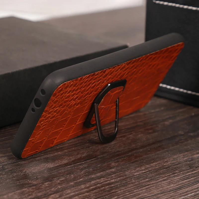 Роскошный чехол для телефона Xiaomi pocophone F1 8 9 9se 9T A1 A2 lite Max 3 Pro с крокодиловой