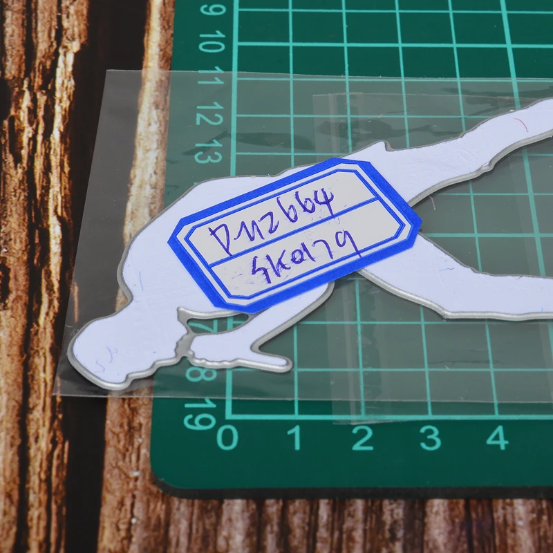 

Man Singing with a Microphone Cut Die for DIY Scrapbooking Crafts New 2020 Metal Cutting Dies Embossing Die Cuts