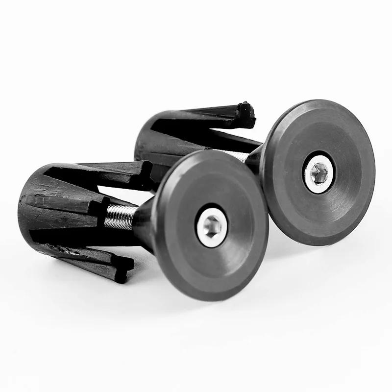 

6 Colors One Pair Bicycle Handle Bar Cap End Plugs Bike Bicycle Aluminum Handlebar Grips Handle Bar Cap End Plugs Bicycle Parts
