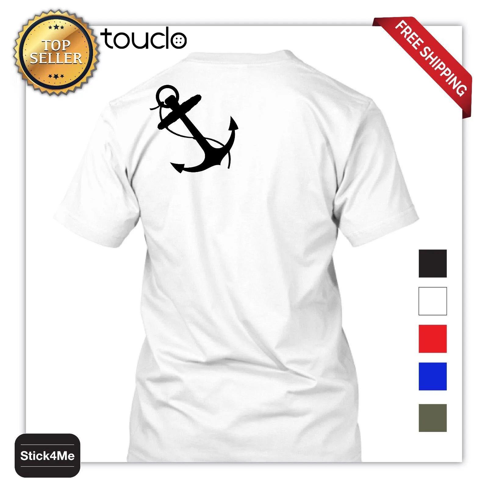 Летняя модная футболка с морским кораблем морем плечами летняя мужская одежда |