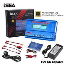 HTRC iMAX B6 80 Вт Зарядное устройство Lipo NiMh Li-Ion Ni-Cd цифровой RC IMAX B6 Lipro баланс зарядное устройство Dis зарядное устройство+ 15 В 6A адаптер