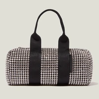 luxury diamonds women handbags designer chains shoulder crossbody bags shinny rhinestone evening party purses female sac 2022