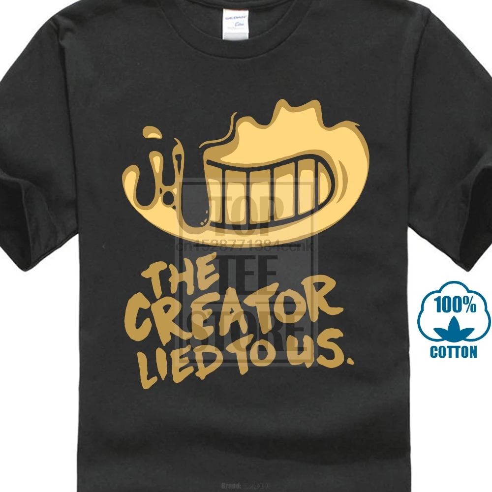 Новая мода Бенди футболка брендовая одежда хип хоп аниме принт Мужская с