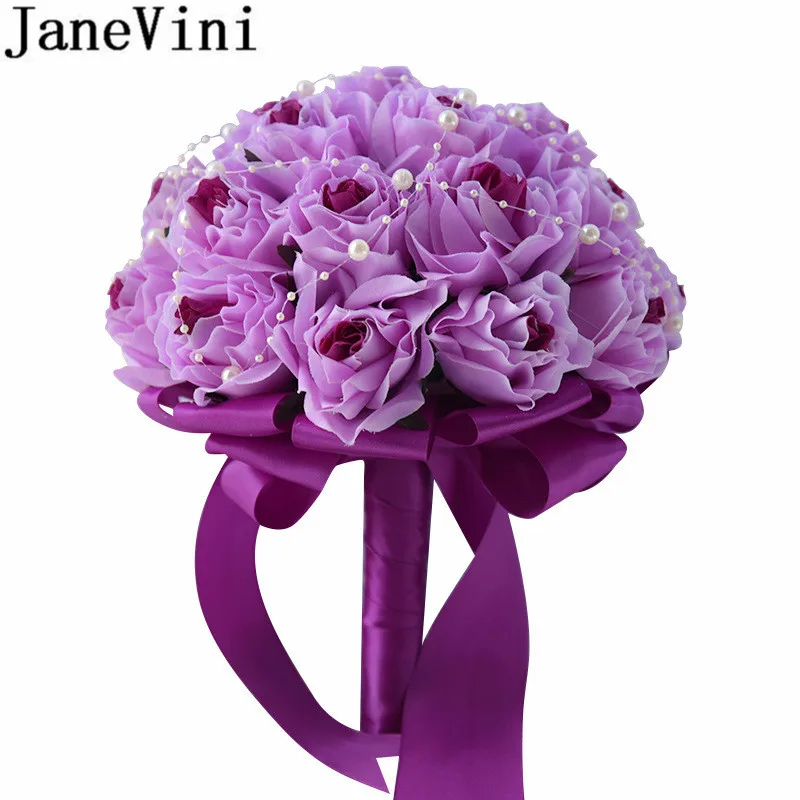 Свадебный букет из искусственных цветов красного зеленого и белого | Свадьбы