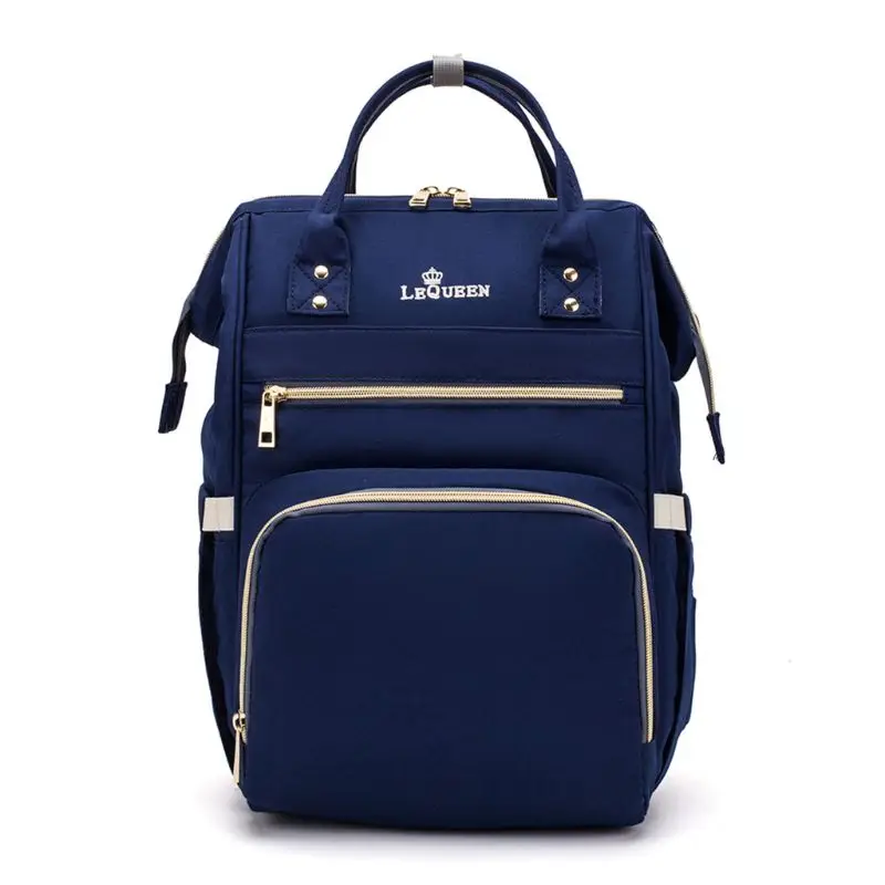 Royal blue Многофункциональный, для мам, подгузник для беременных, сумка для подгузников, большой рюкзак, детский рюкзак для кормления - Цвет: Royal blue