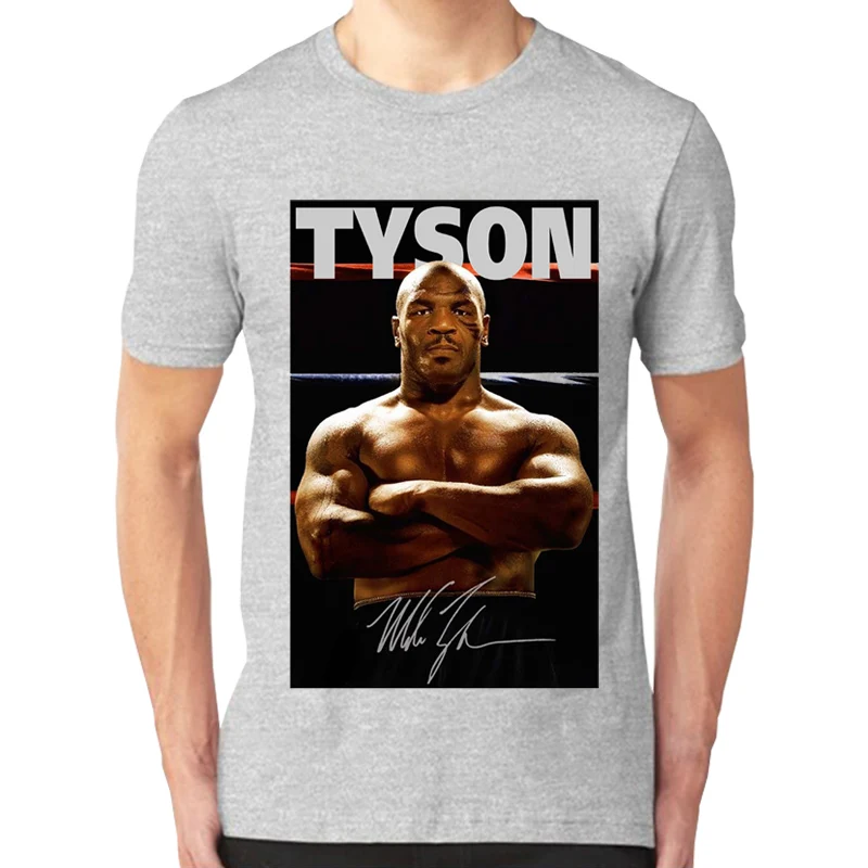 Боксерский Чемпион Mike Tyson памятная индивидуальная футболка боксеры и мужские