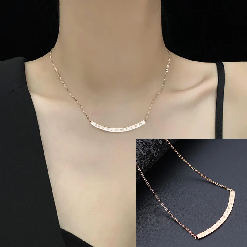 

Name Personalised Letter Pendant Stainless Steel CC Necklace Best Friend Pendants For Jewelry For Women Neck Chain For Man Chain
