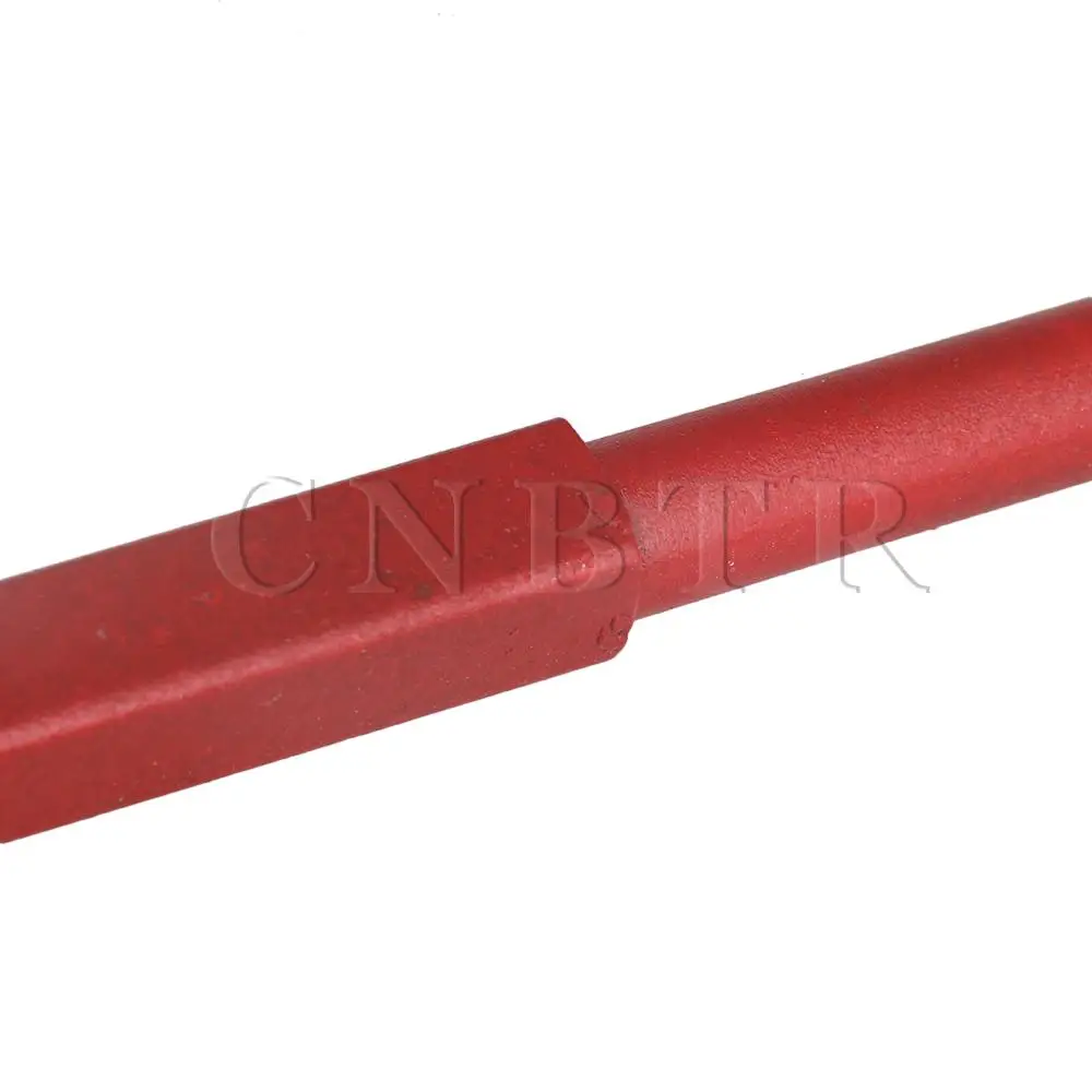 CNBTR 9 штук Красный Железный токарный станок твердосплавный резец 8x8 мм квадратный