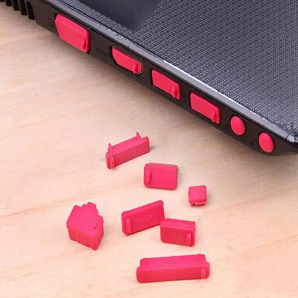 

13Pcs Universal Silicone Anti Dust Port Plugs Cover Stopper for Laptop Notebook