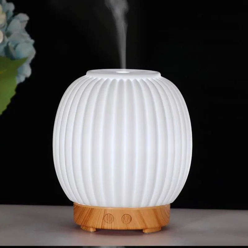 Увлажнитель Ароматизатор воздуха керамический с 7 светодиодный 100 мл|Увлажнители