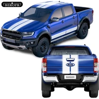 vinyl car decals sports long stickers hood side door roof tailgate stripe graphic for ford ranger 2015 2016 2017 2018 1 5pcs