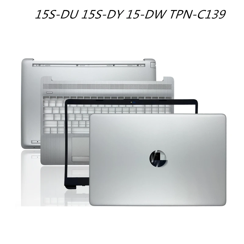 

Новая задняя крышка для ЖК-экрана ноутбука, верхняя крышка, верхняя крышка для hp 15S-DU 15S-DY 15-DW, фоторамка, передняя рамка