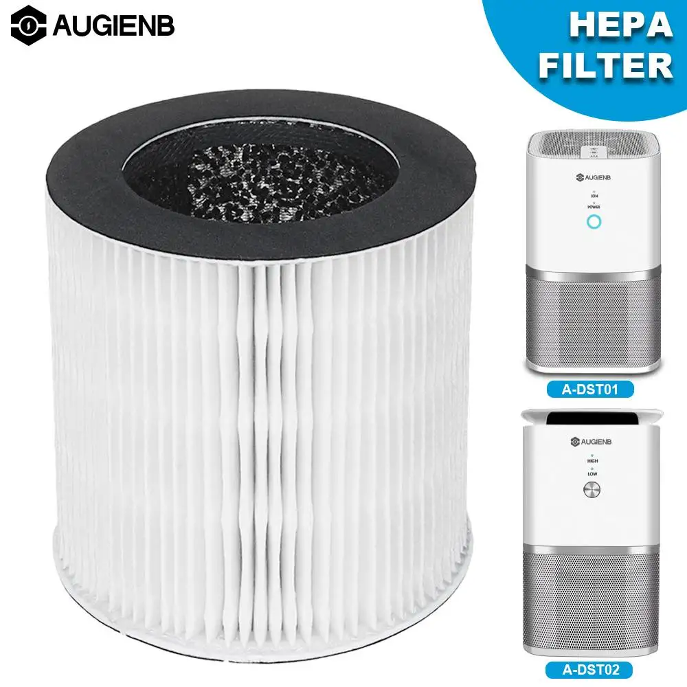 AUGIENB HEPA фильтр для замены настольного очистителя модель A DST01 и DST02 чтобы уменьшить