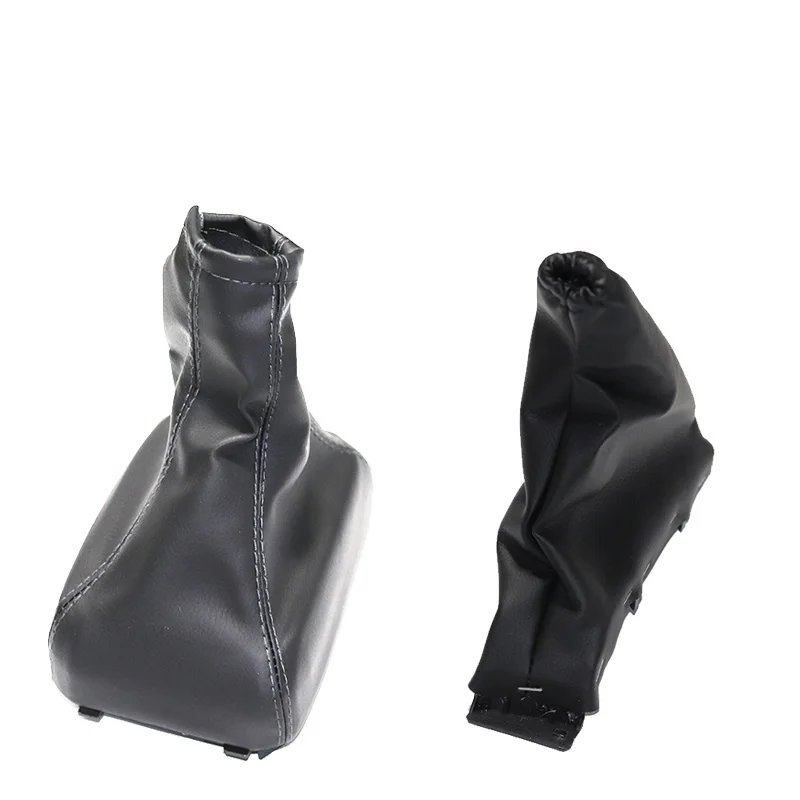 Автомобильная ручка переключения передач рычаг Gaitor Boot Cover ручной тормоз Boot Handbrake Gaiter для Opel Astra F 91-98 рукоятки ручного тормоза - Название цвета: Handbrake and boot