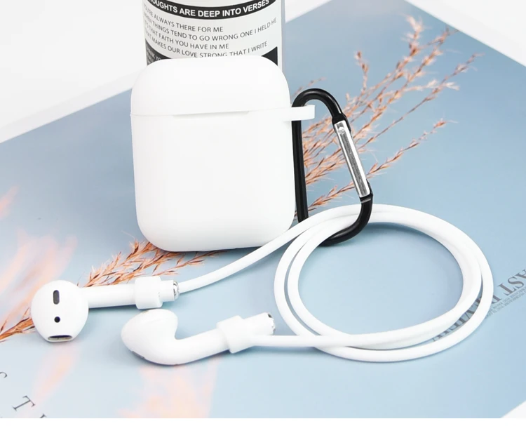 3 шт./компл. силиконовый беспроводной Bluetooth футляр для наушников для Airpods 1 2 TWS вкладыши наушники аксессуары защитный чехол